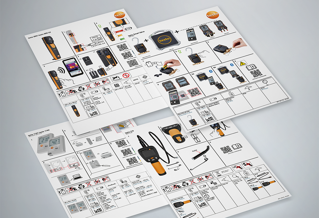 Spracharme Anleitungen| Testo